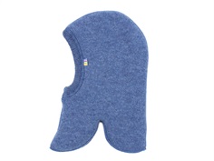 Joha blue balaclava hat merino wool